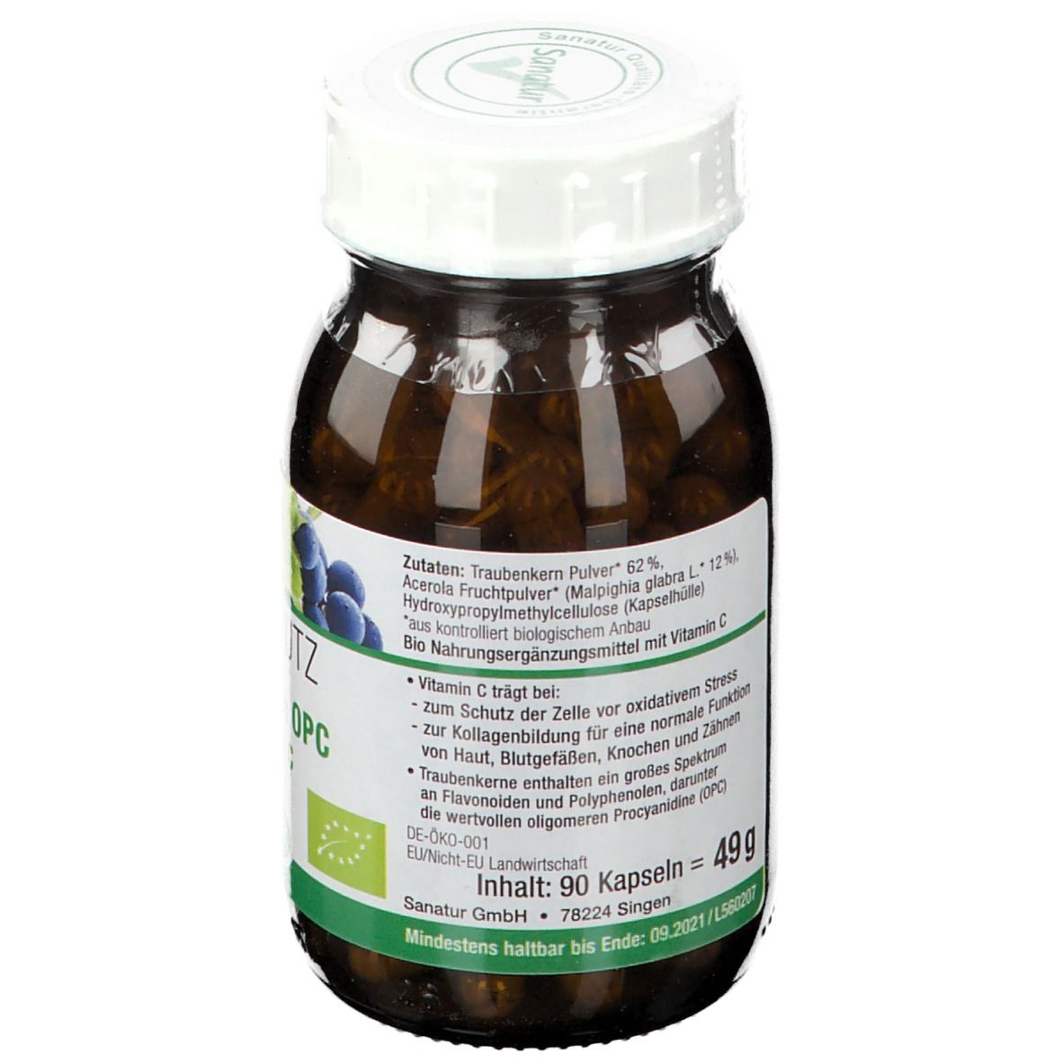 SANATUR OPC de pépins de raisin & vitamine C