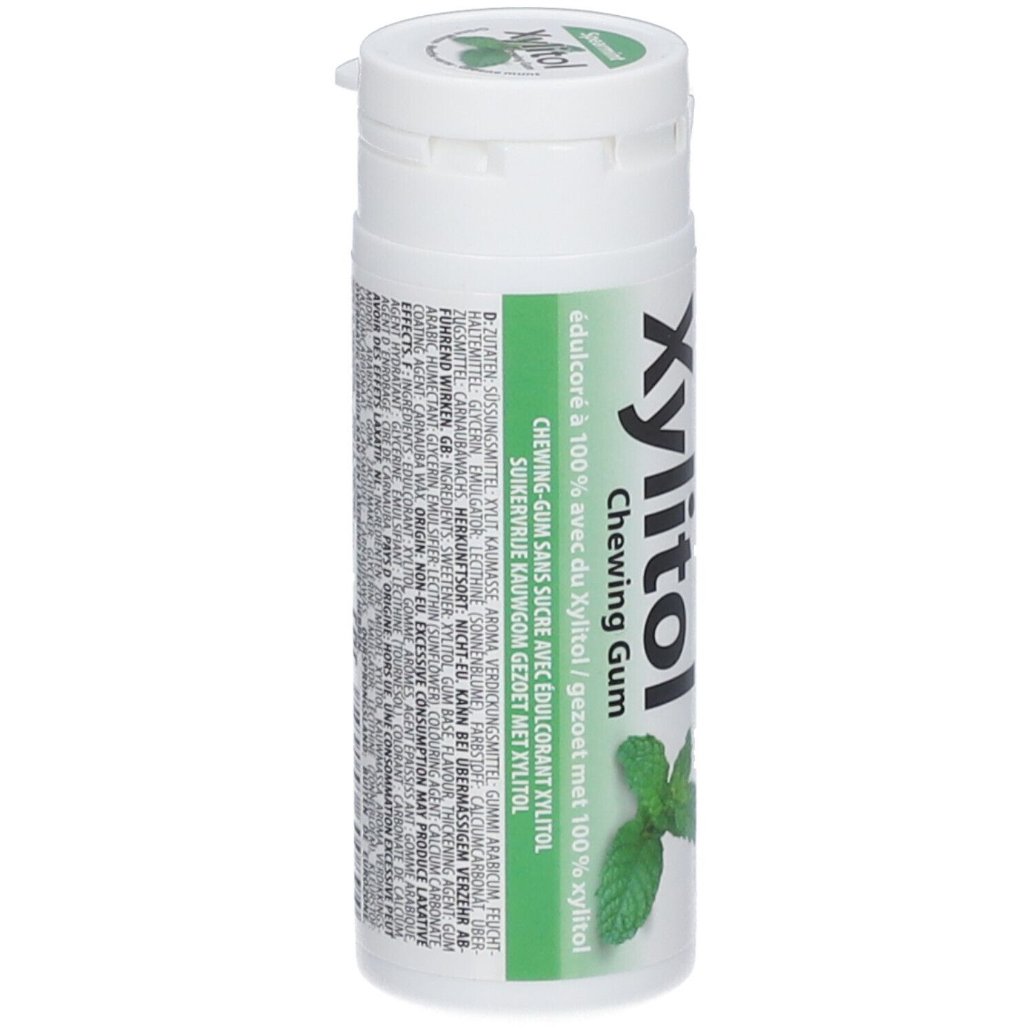 miradent Xylitol Chewing Gum Spearmint 30 pc(s) Redcare Apotheke