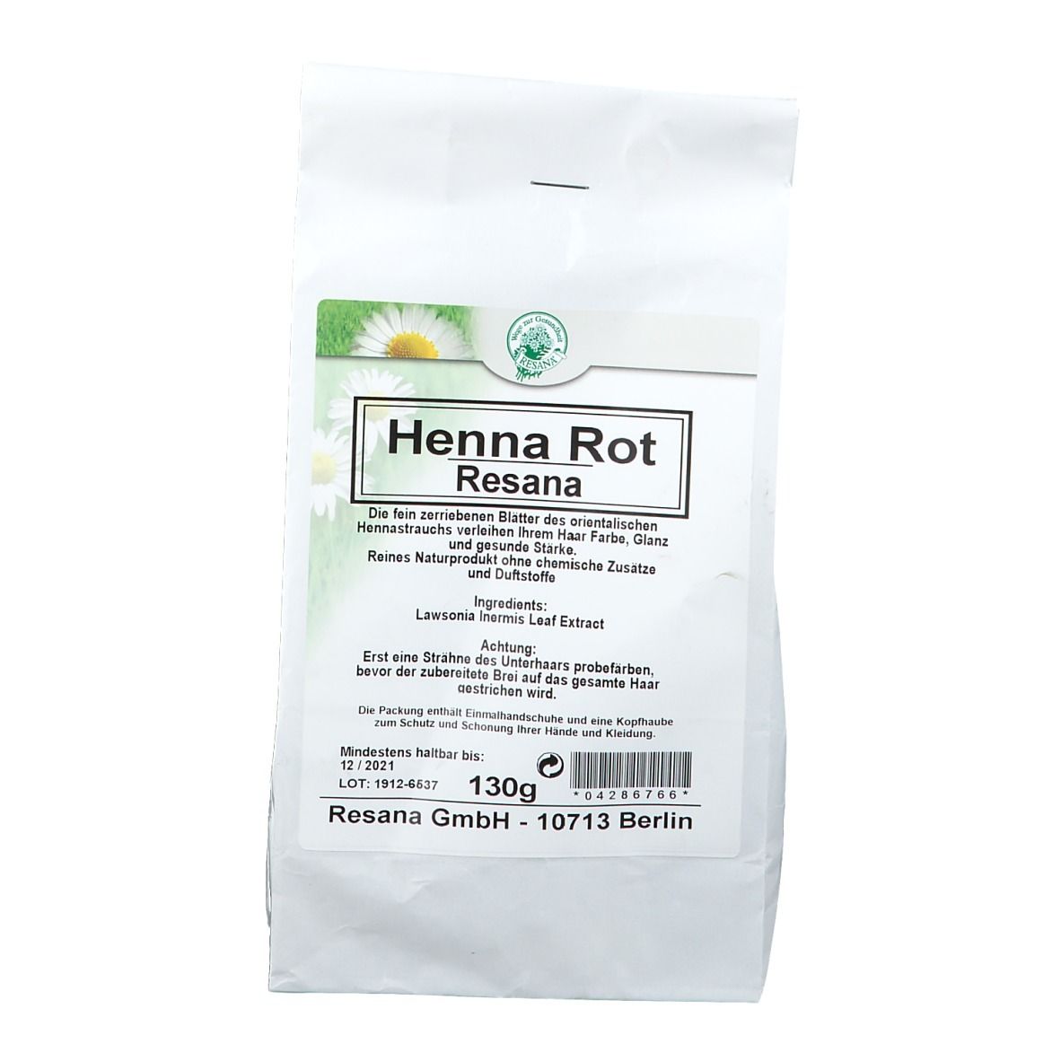 Resana® Henna rouge 130 g Redcare Apotheke