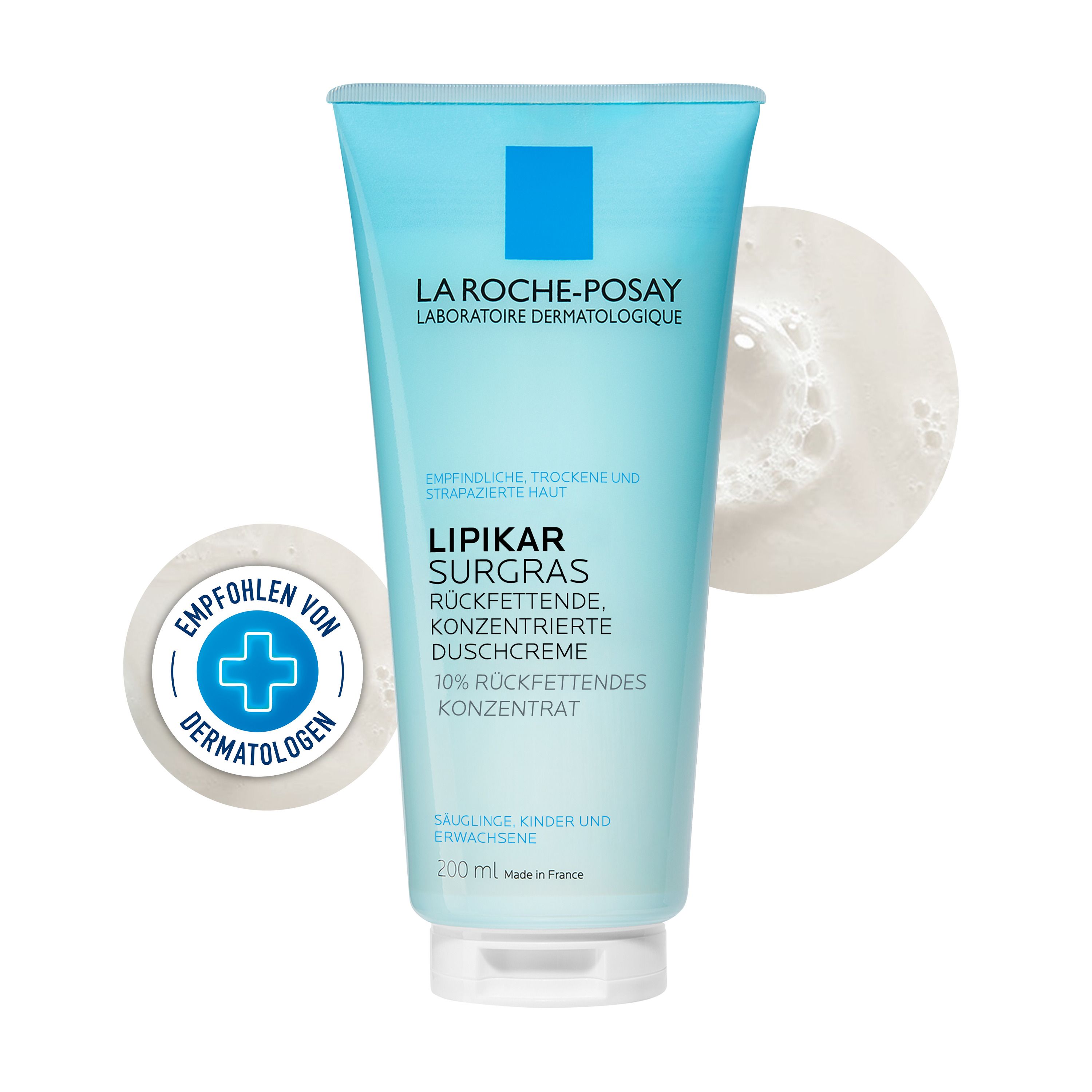 LA ROCHE POSAY LIPIKAR SURGRAS Douche-crème
