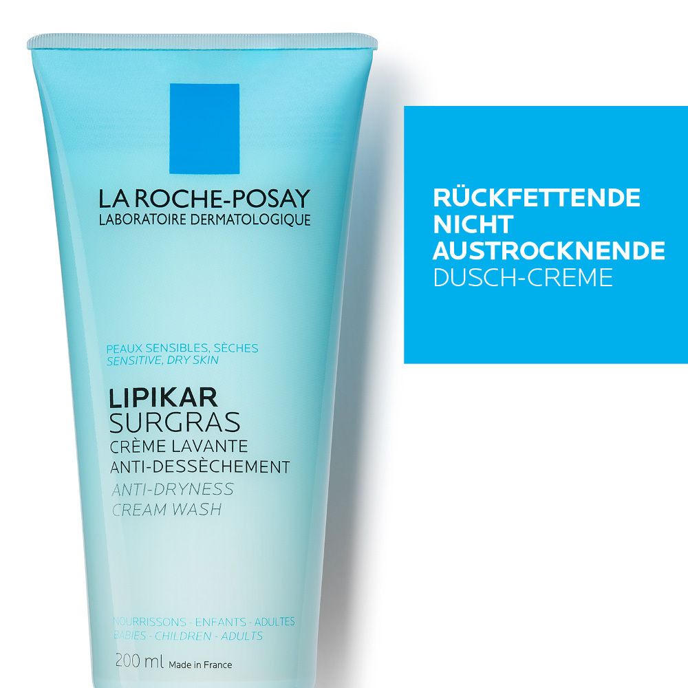 LA ROCHE POSAY LIPIKAR SURGRAS Douche-crème