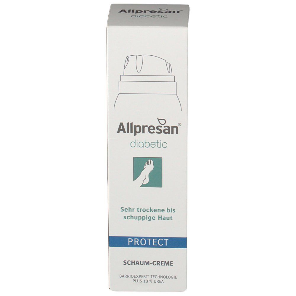 Allpresan® diabetic Original Mousse-Crème PROTECT Peau très sèche à squameuse