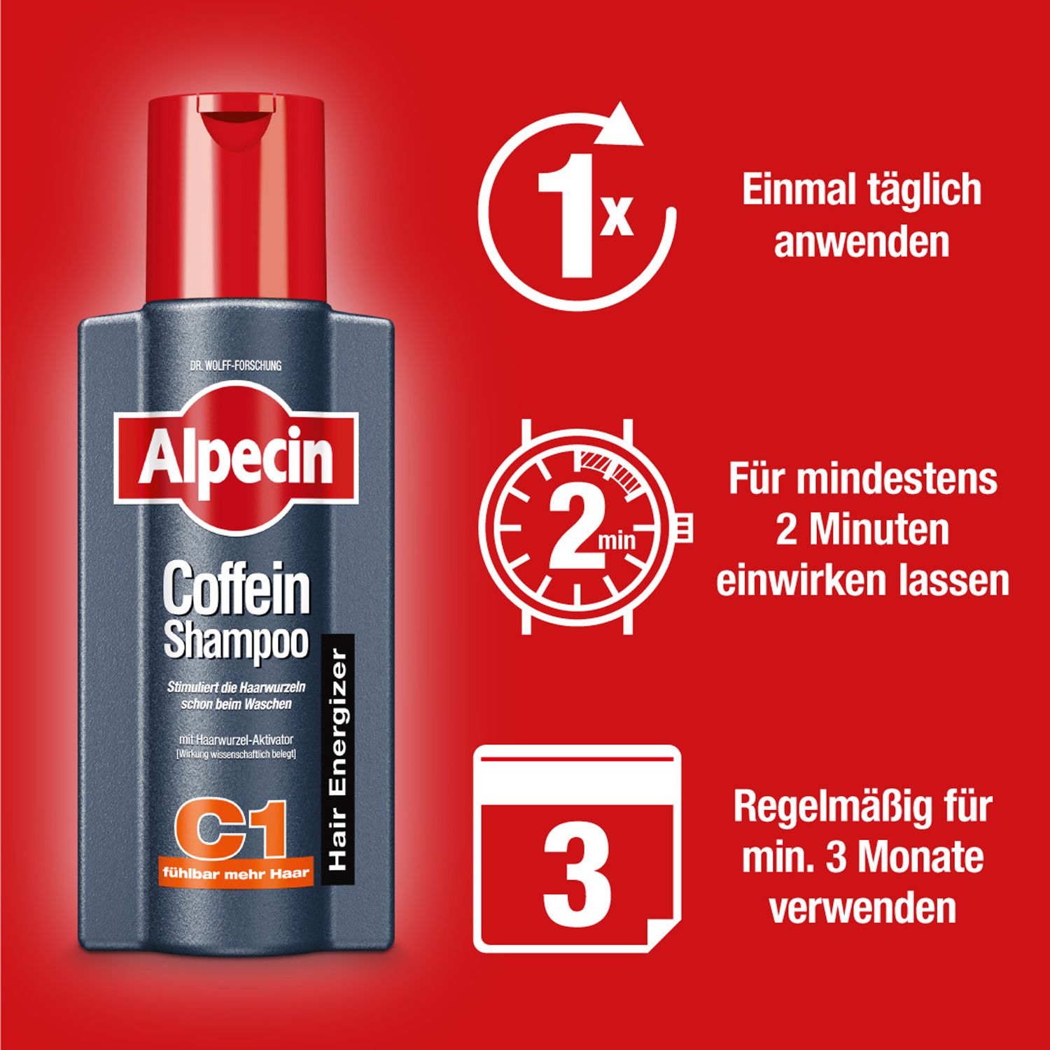 Alpecin Caféine Shampooing C1