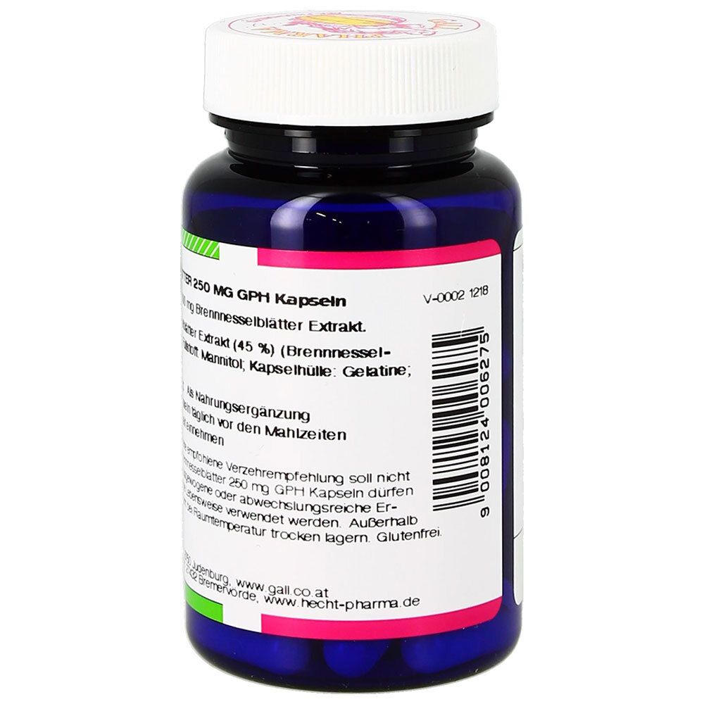 GALL PHARMA Brennessel-Blätter 250 mg GPH Kapseln