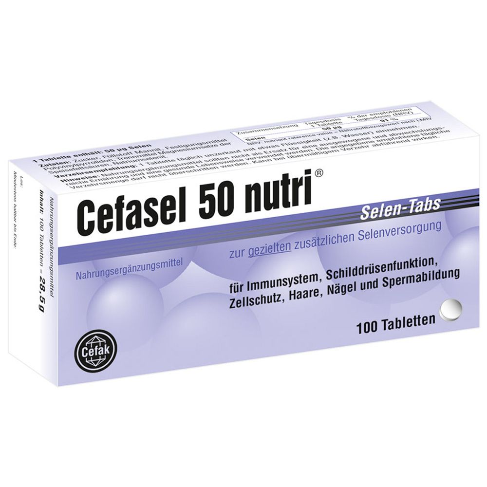 Cefasel 50 nutri® Selen-Tabs