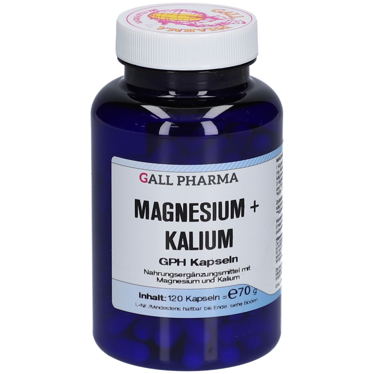 Gall Pharma Magnesium + Kalium GPH Kapseln Nahrungsergänzungsmittel