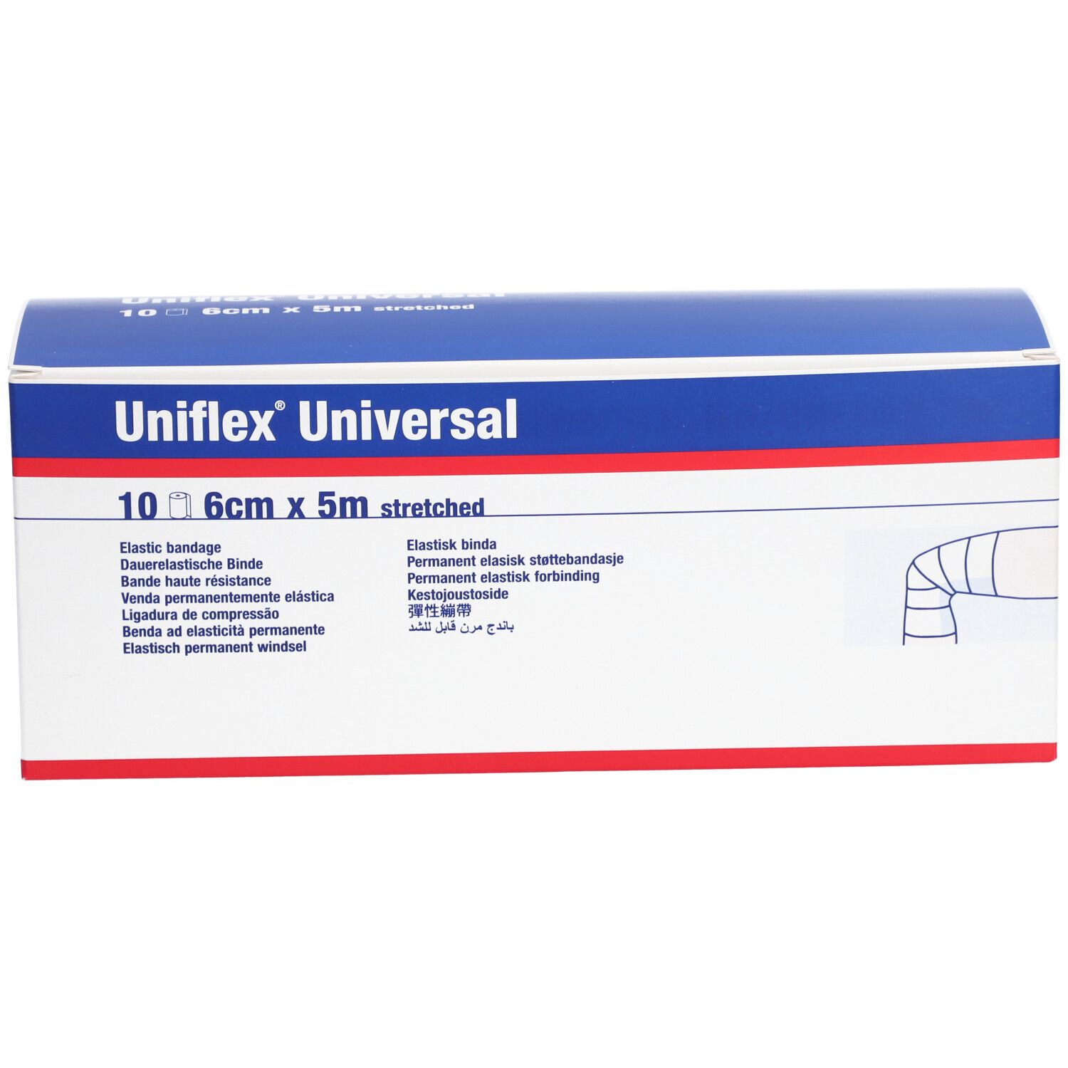 Uniflex® Universal weiss 5m x 6cm