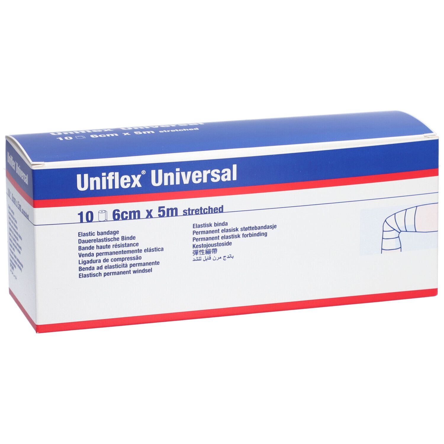 Uniflex® Universal weiss 5m x 6cm
