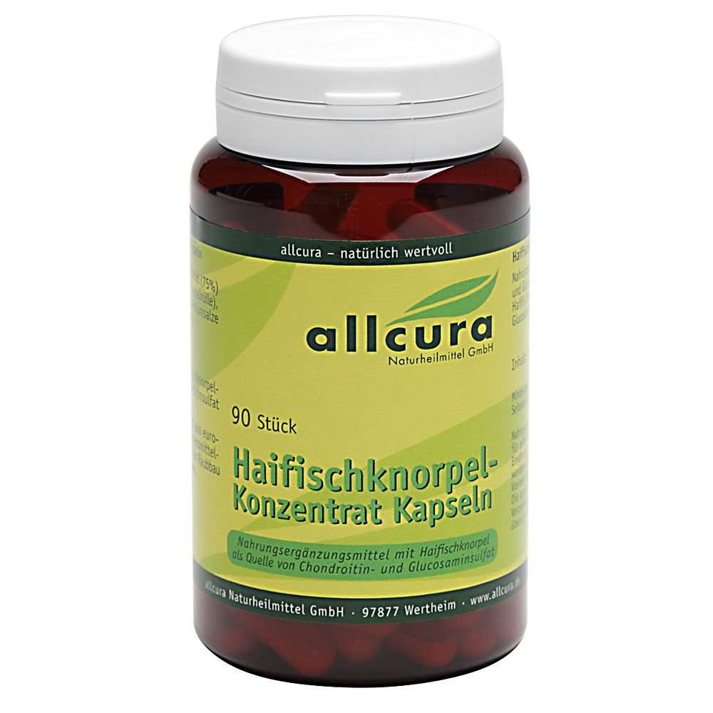 allcura Concentré de cartilage de requin capsules