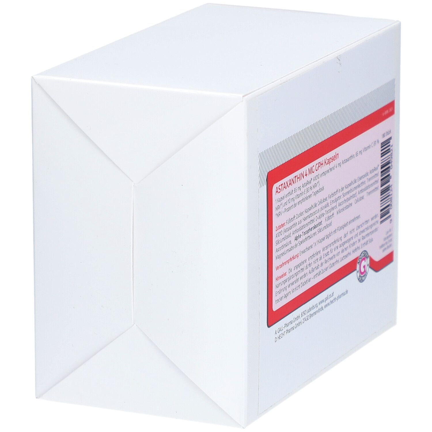 Astaxanthin 4 mg GPH Kapseln