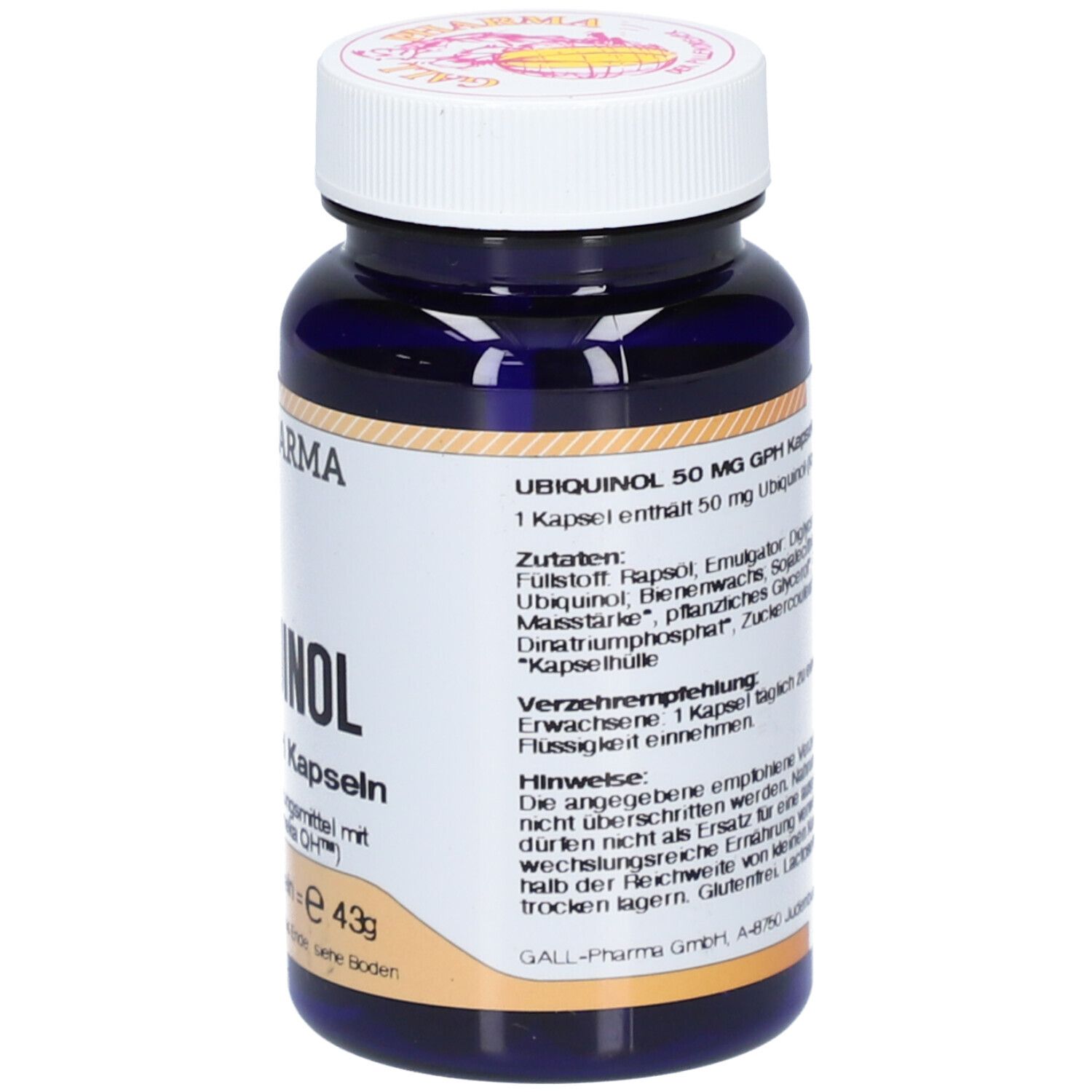 GALL PHARMA UBIQUINOL 50 mg GPH Kapseln