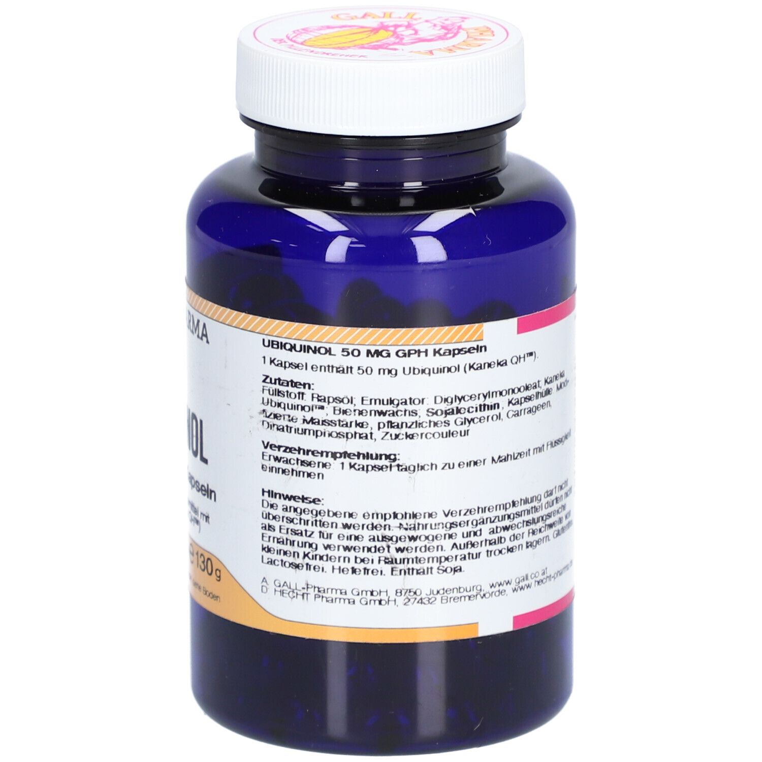 GALL PHARMA UBIQUINOL 50 mg GPH Kapseln