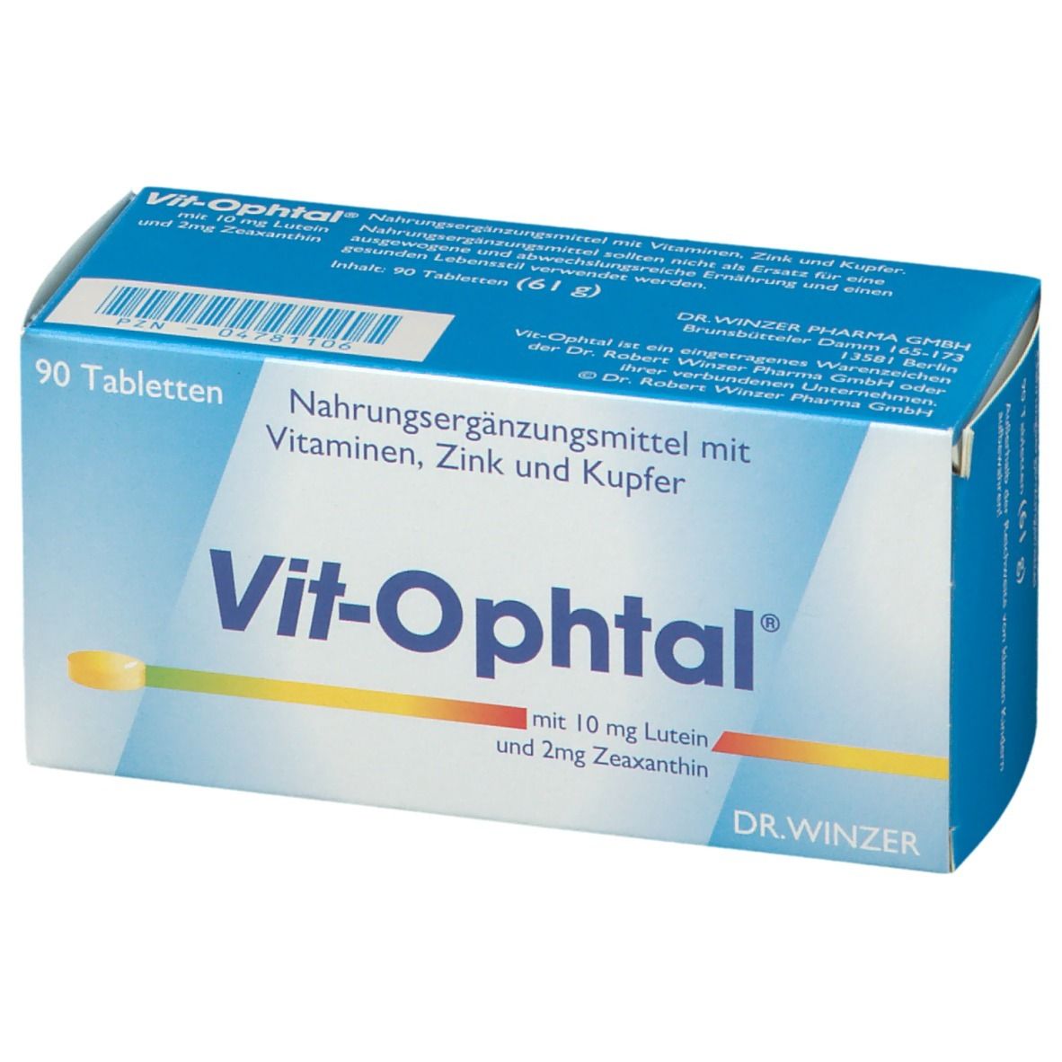Vit-Ophtal® mit 10 mg Lutein