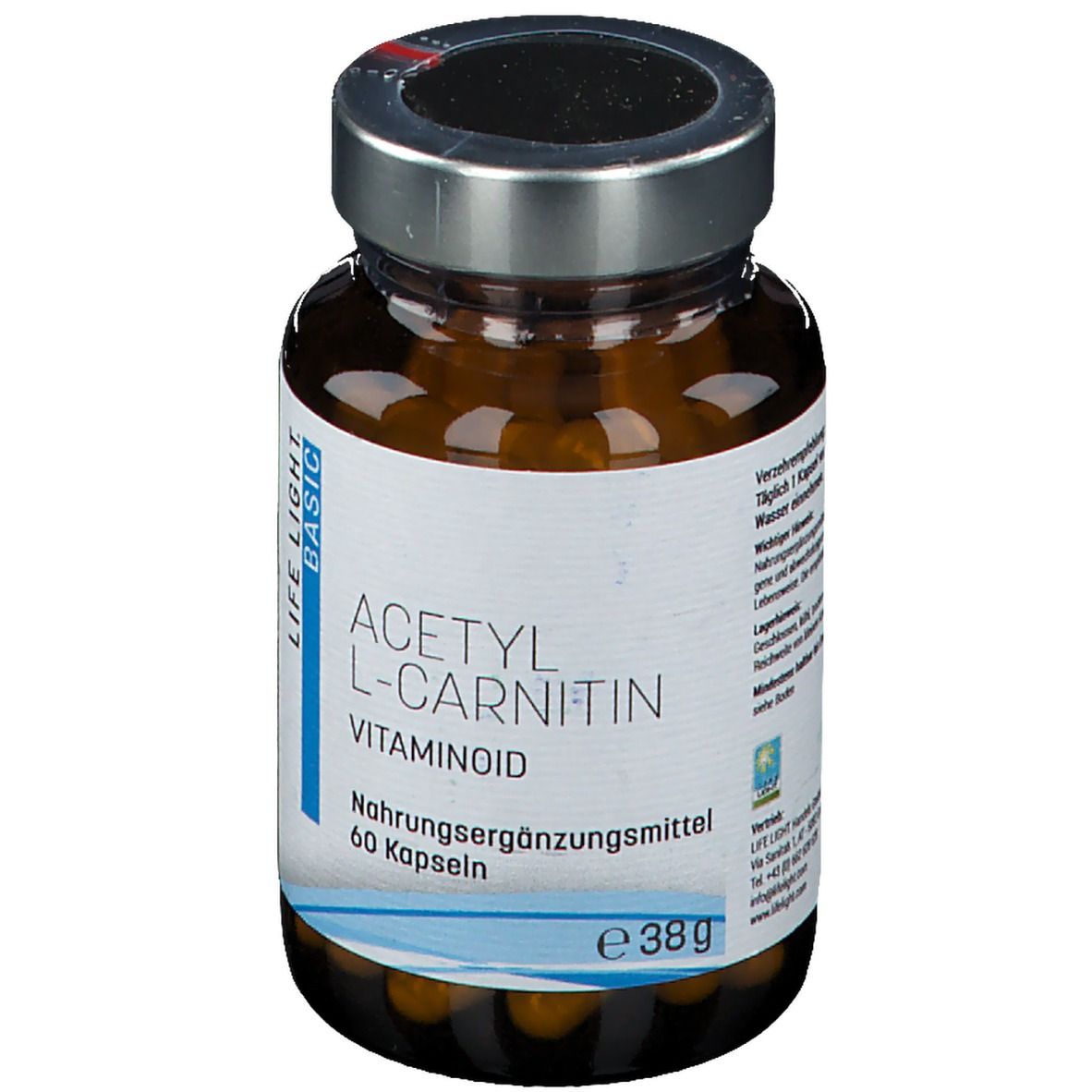 LIFE LIGHT Acetyl L-Carnitin Vitaminoid 500 mg