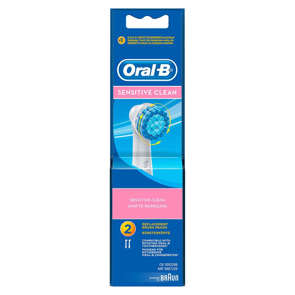Oral-B® Brosses de rechange Sensitive 2er
