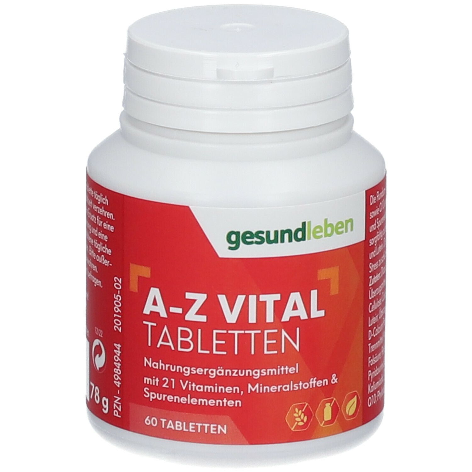 gesund leben A-Z Vital-Tabletten