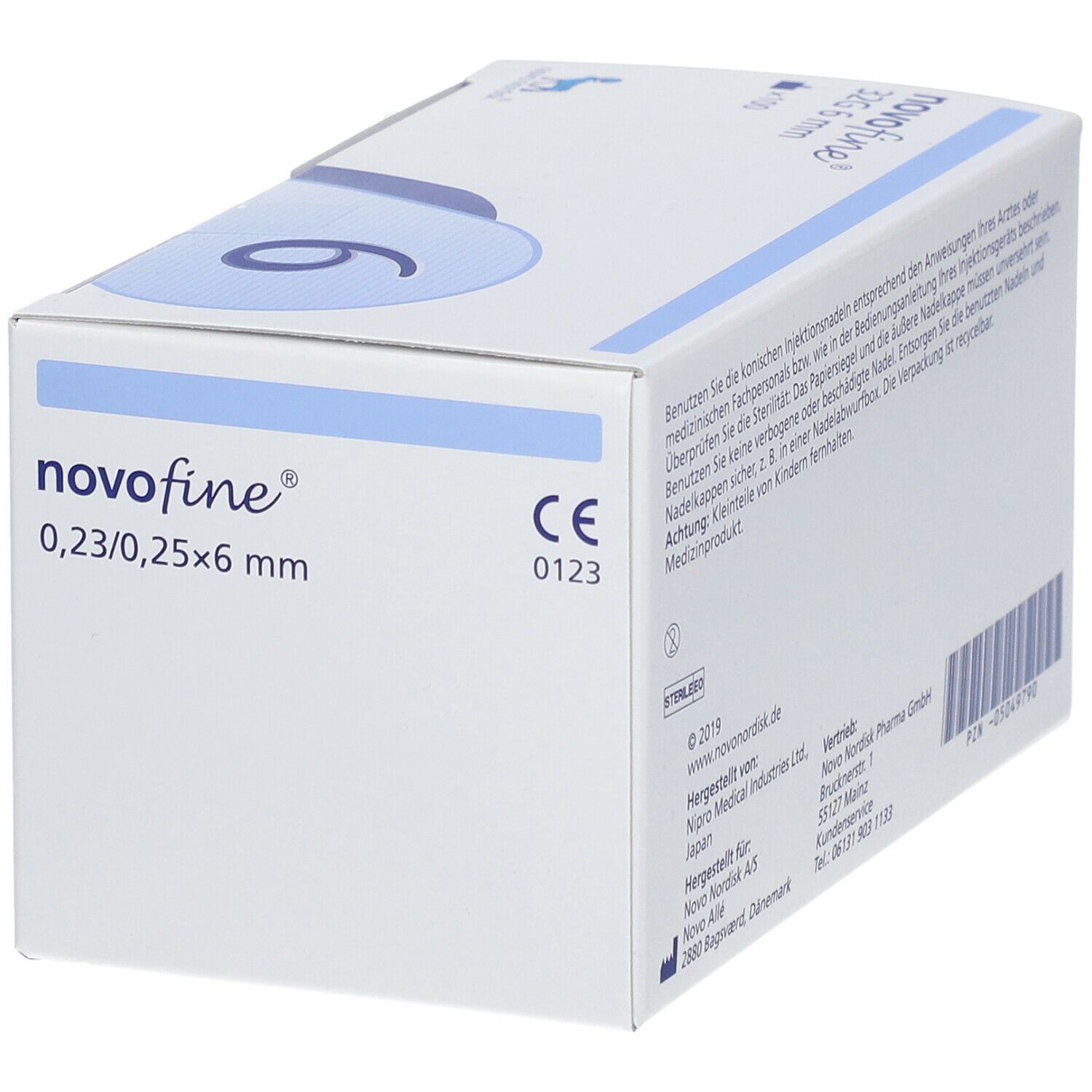 NOVOFINE Nadeln 32 G 6 mm