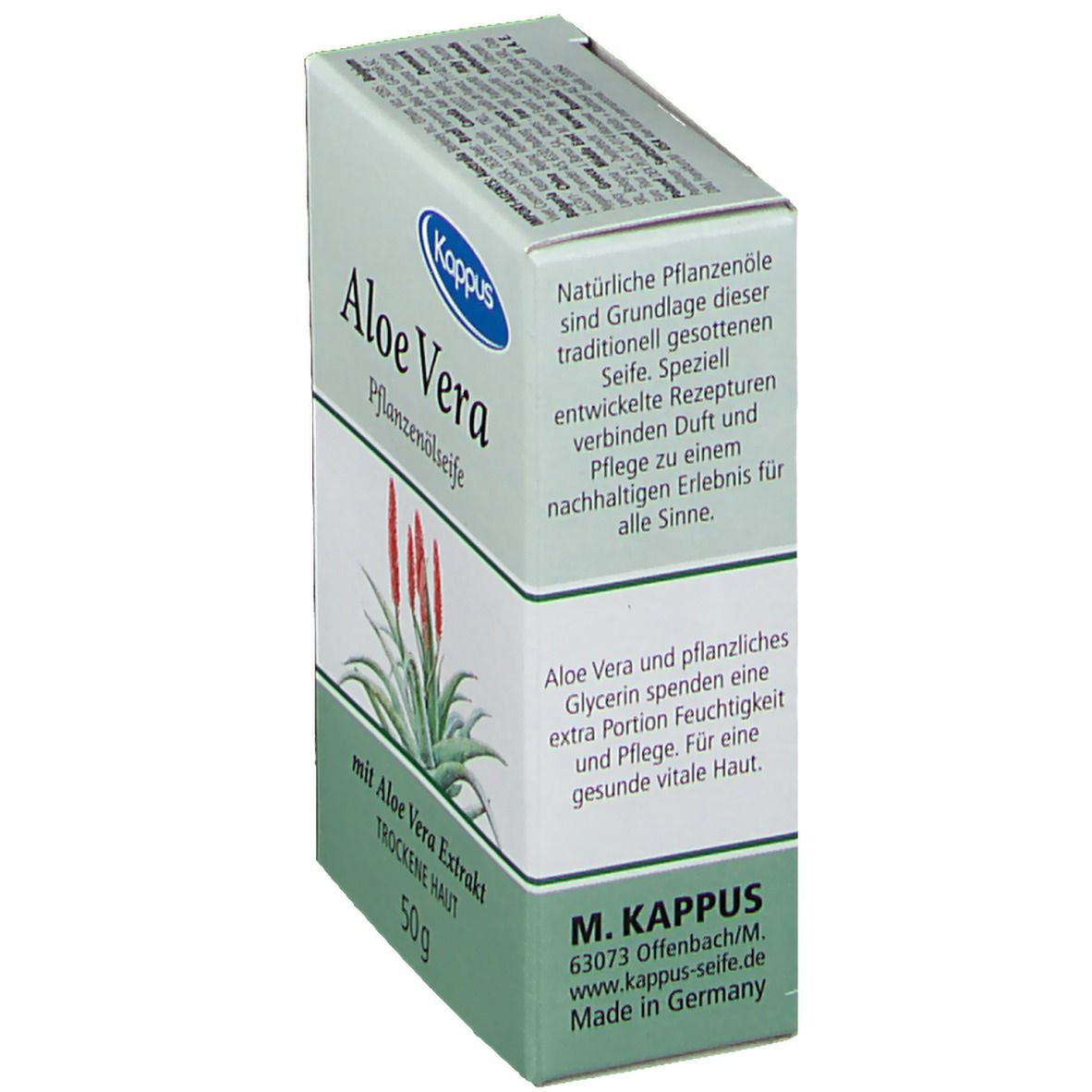 Kappus Aloe Vera Seife Pflanzenöl-Seife