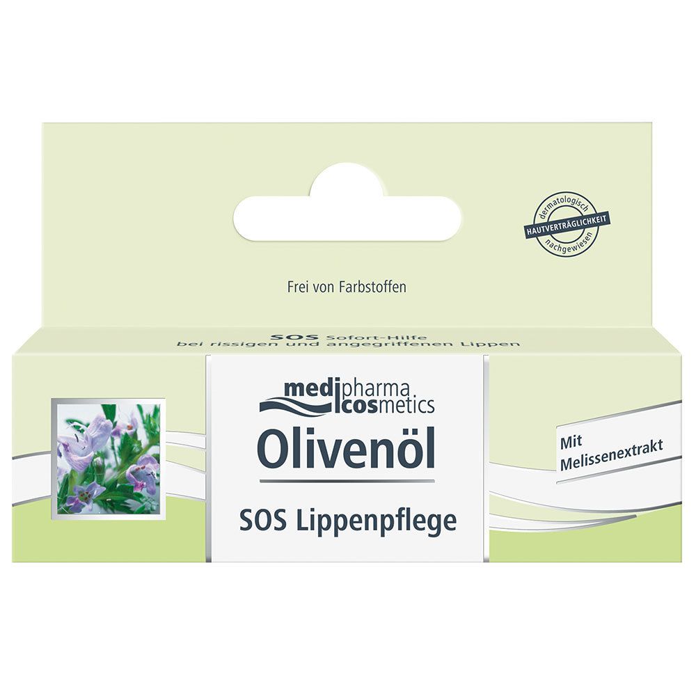 medipharma cosmetics Olivenöl SOS Lippenpflege Creme