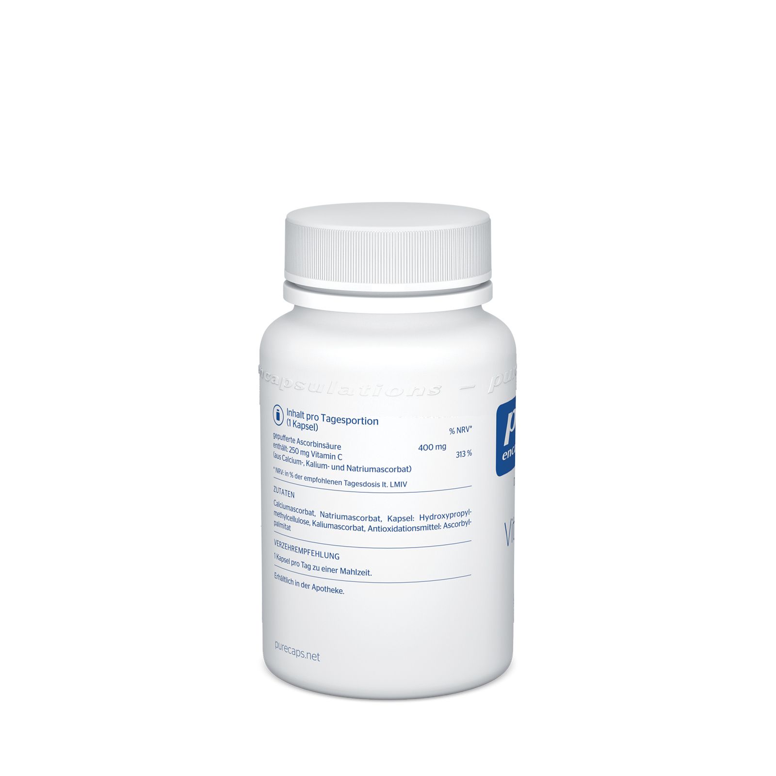 Pure Encapsulations® Vitamin C 400 gepuffert