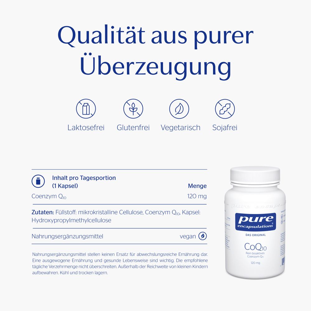 pure encapsulations® CoQ10 120 mg