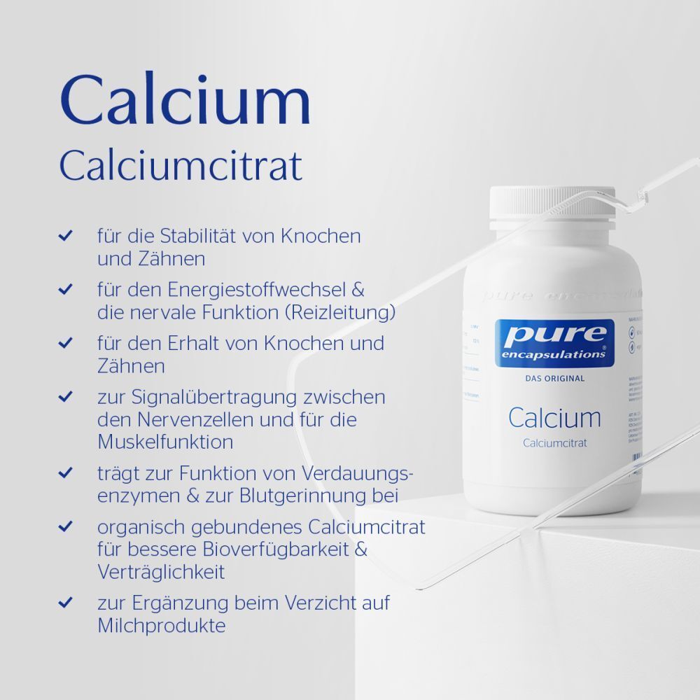 pure encapsulations® Calcium (Citrate de calcium)