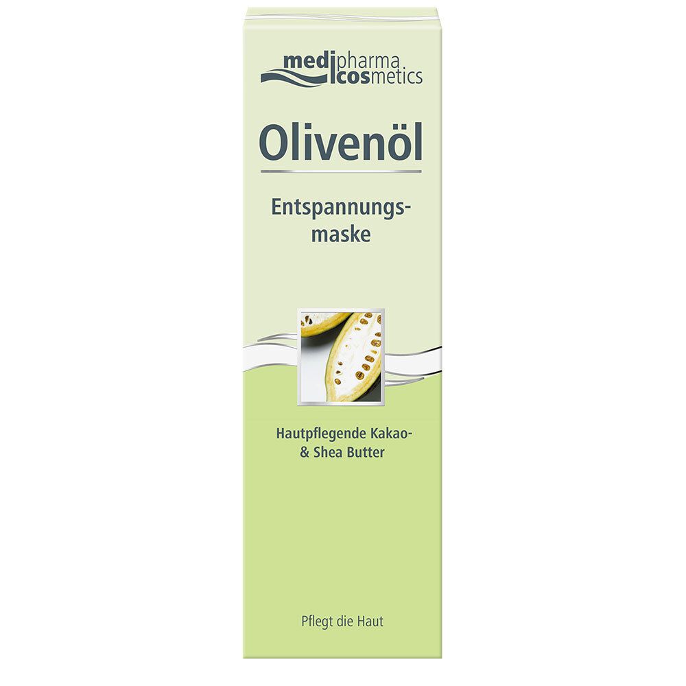 medipharma cosmetics Huile d'olive Masque de relaxation