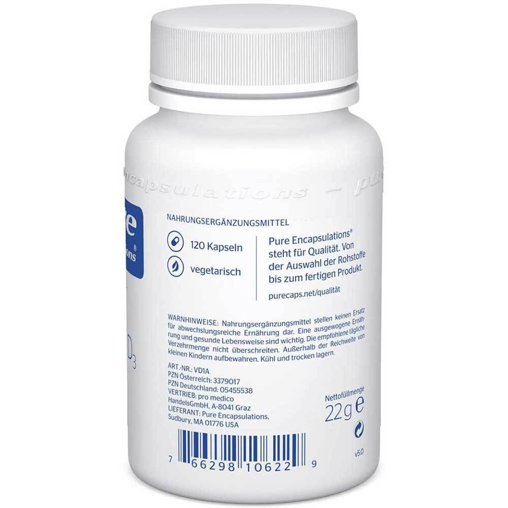 Pure Encapsulations® Vitamin D3 400 I.E.