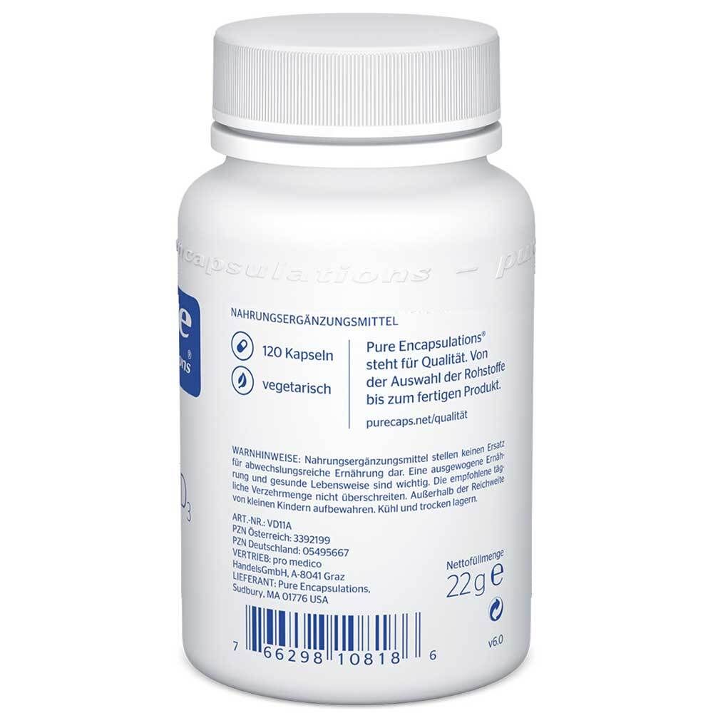 pure encapsulations® Vitamine D3 1000 I.E.