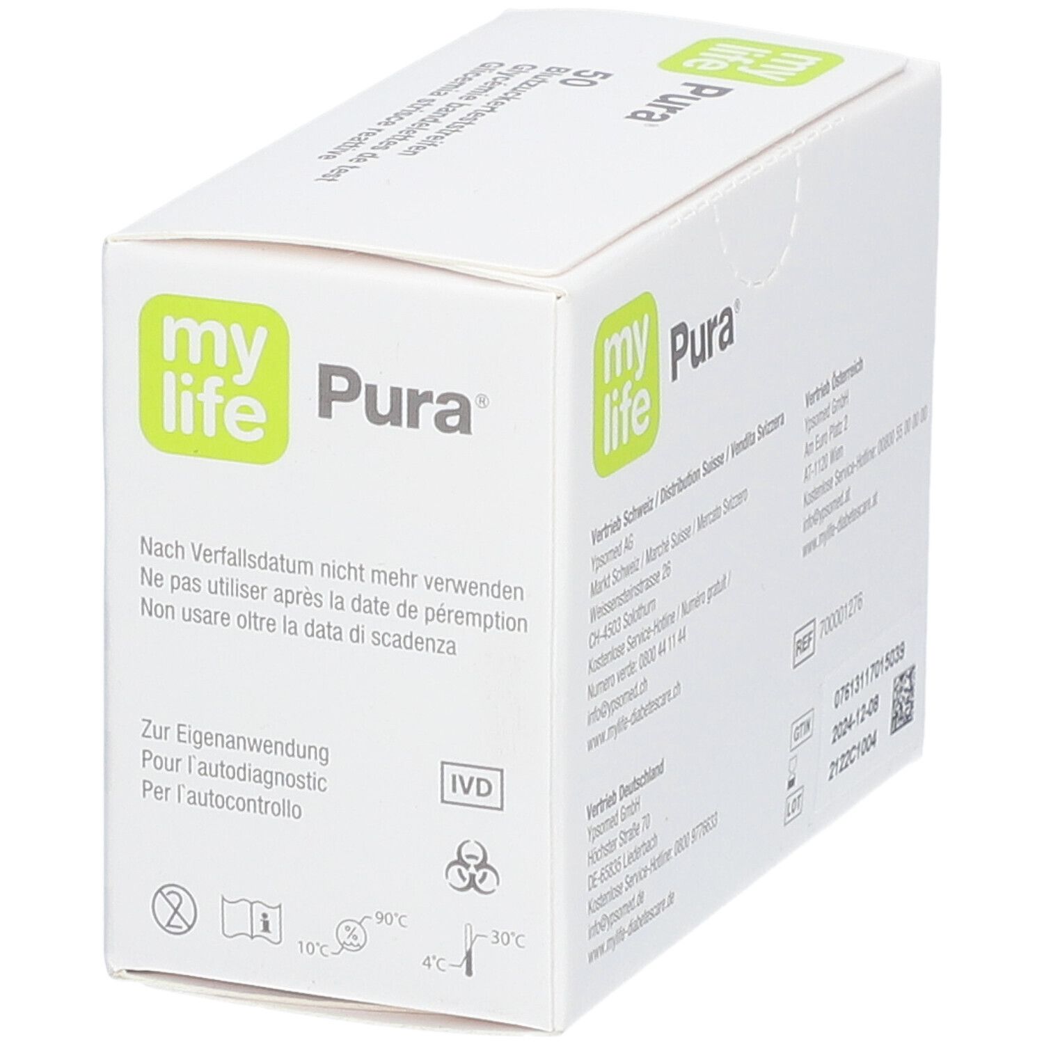 MYLIFE Pura Blutzucker Teststreifen