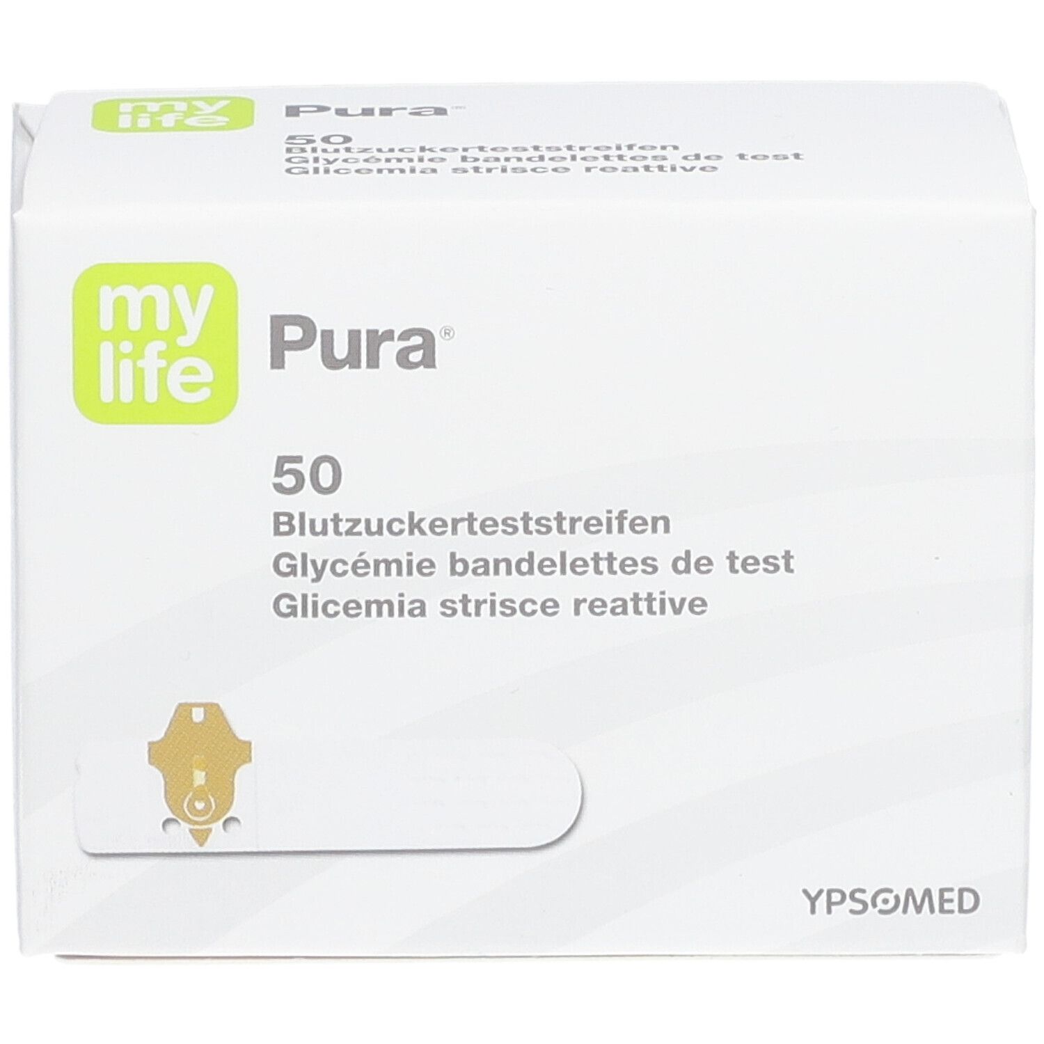 MYLIFE Pura Blutzucker Teststreifen