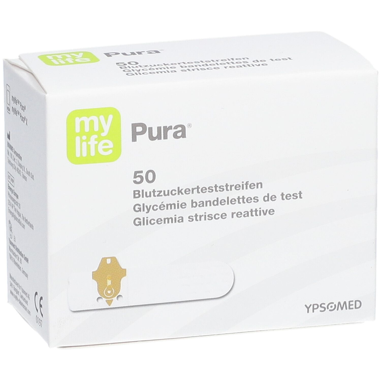 MYLIFE Pura Blutzucker Teststreifen