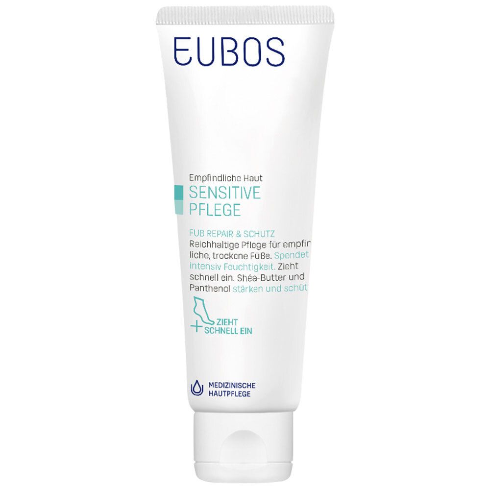 EUBOS® Sensitive Réparation des pieds + crème protectrice