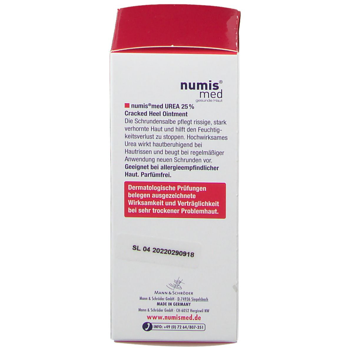 numis® med UREA 25% Schrundensalbe