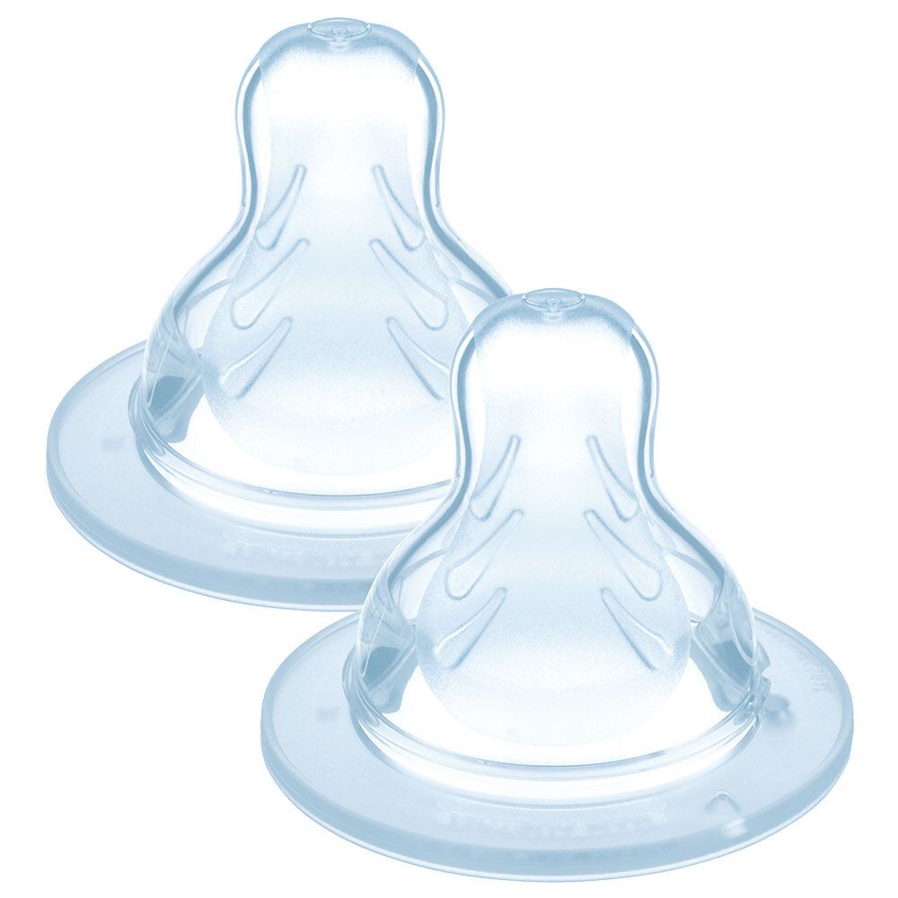 MAM Tétine en silicone 3 pour lait et thé, 4 mois et plus