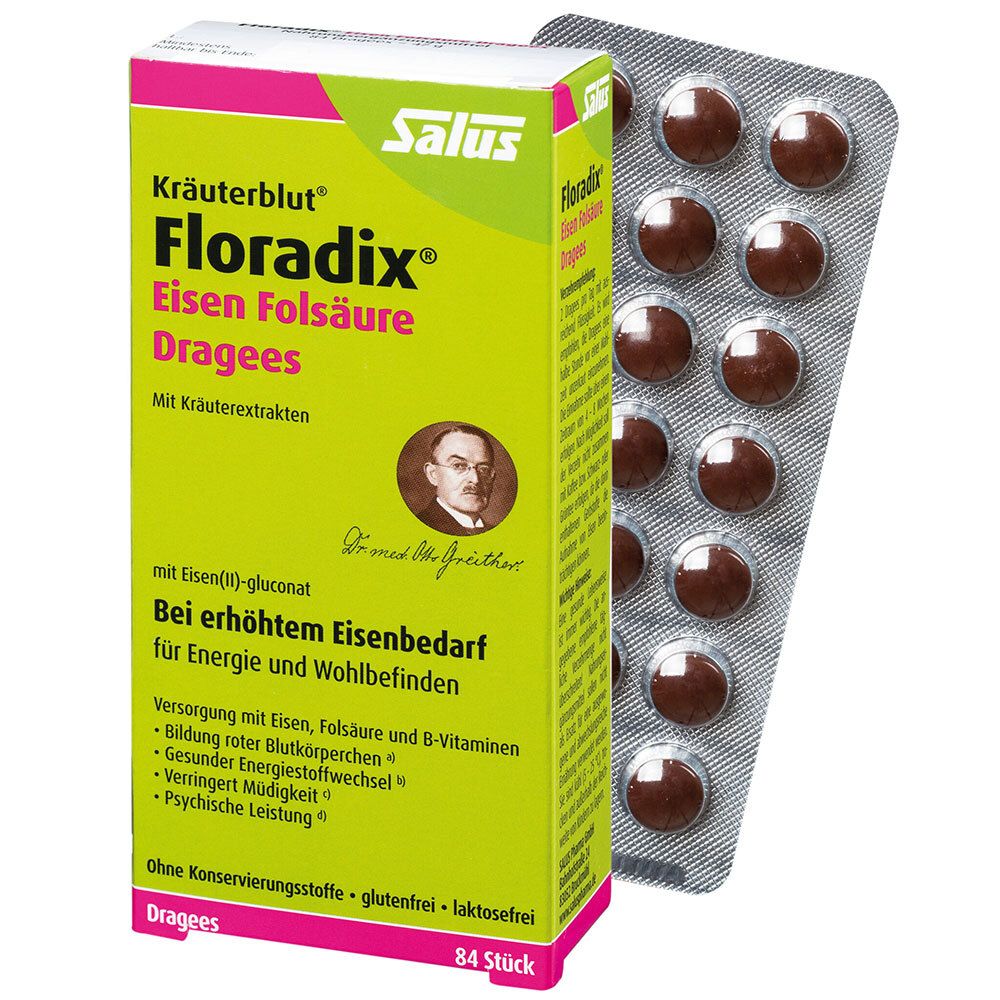 Salus® Kräuterblut® Floradix® Eisen Folsäure