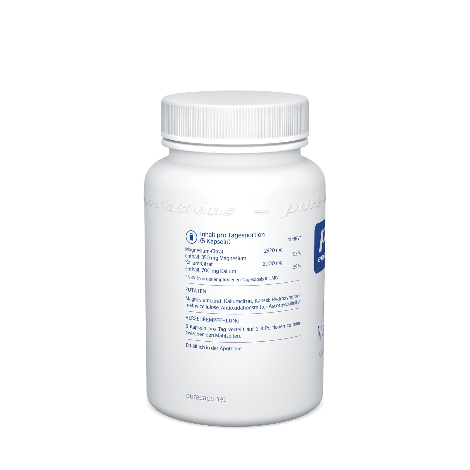 pure encapsulations® Potassium magnésium (citrate)