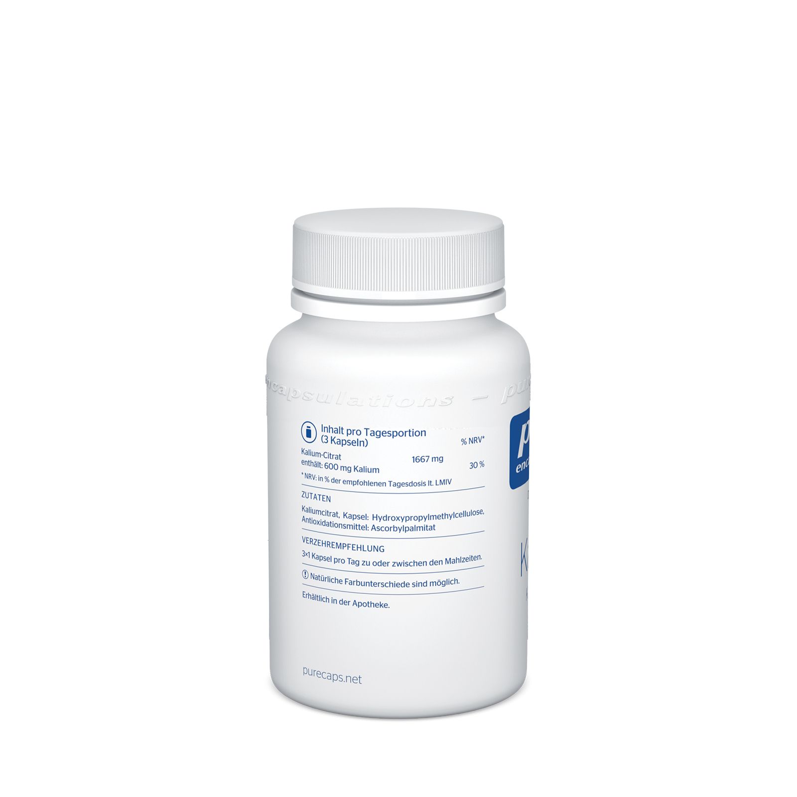 pure encapsulations® Potassium (citrate de potassium)