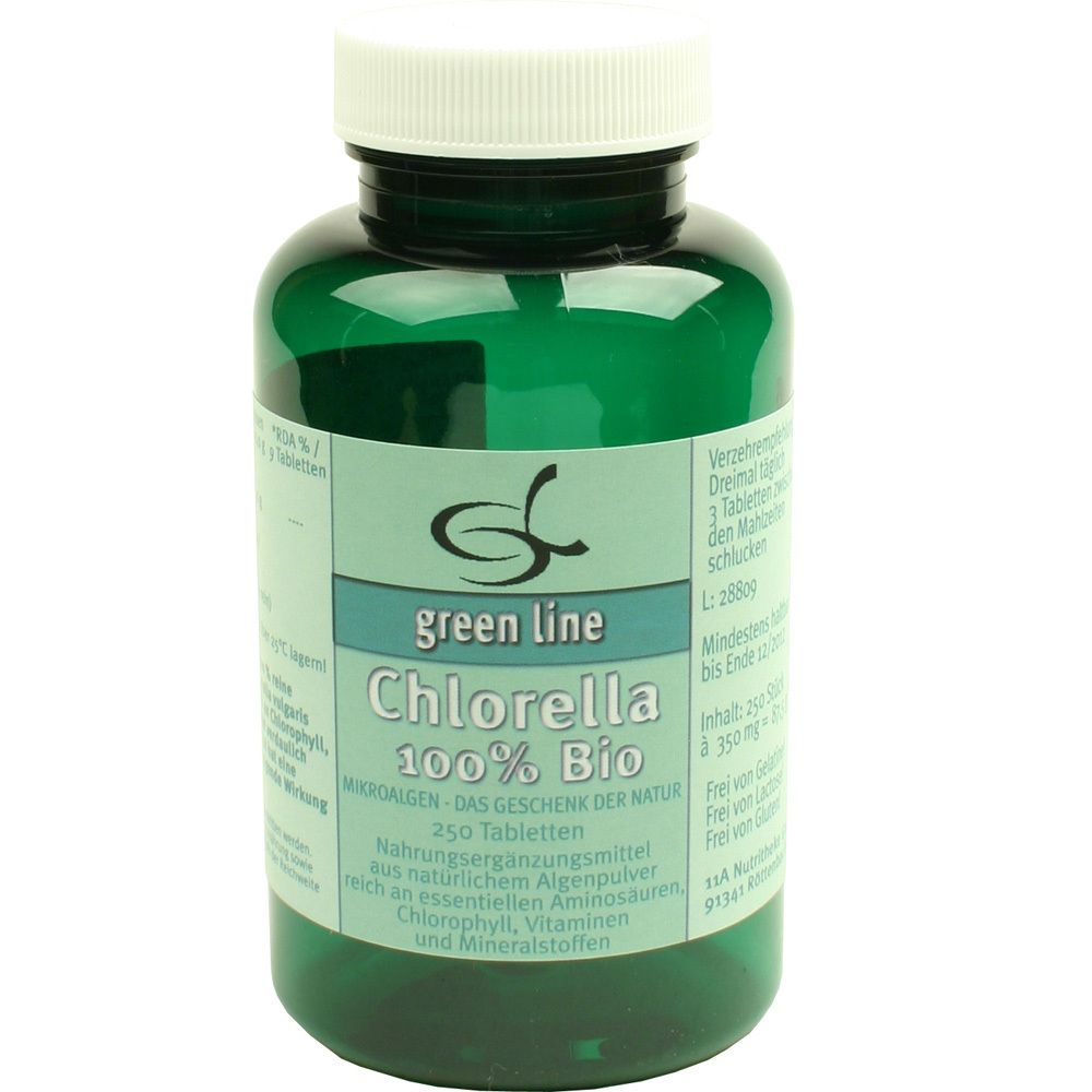 GREEN LINE NUTRITHEKE Chlorella 100% bio