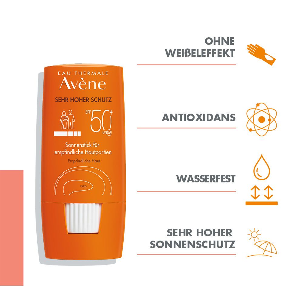 Avène SunSitive Sonnenstick für empfindliche Hautpartien LSF 50+