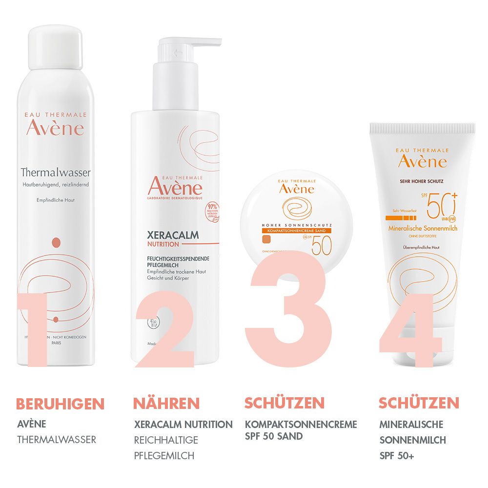 Avène Kompaktsonnencreme LSF 50 Sand