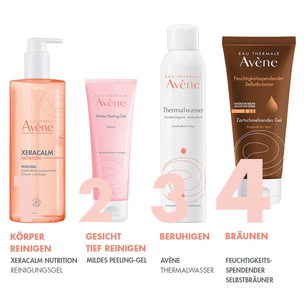 Avène Autobronzant Hydratant Gelée satinée