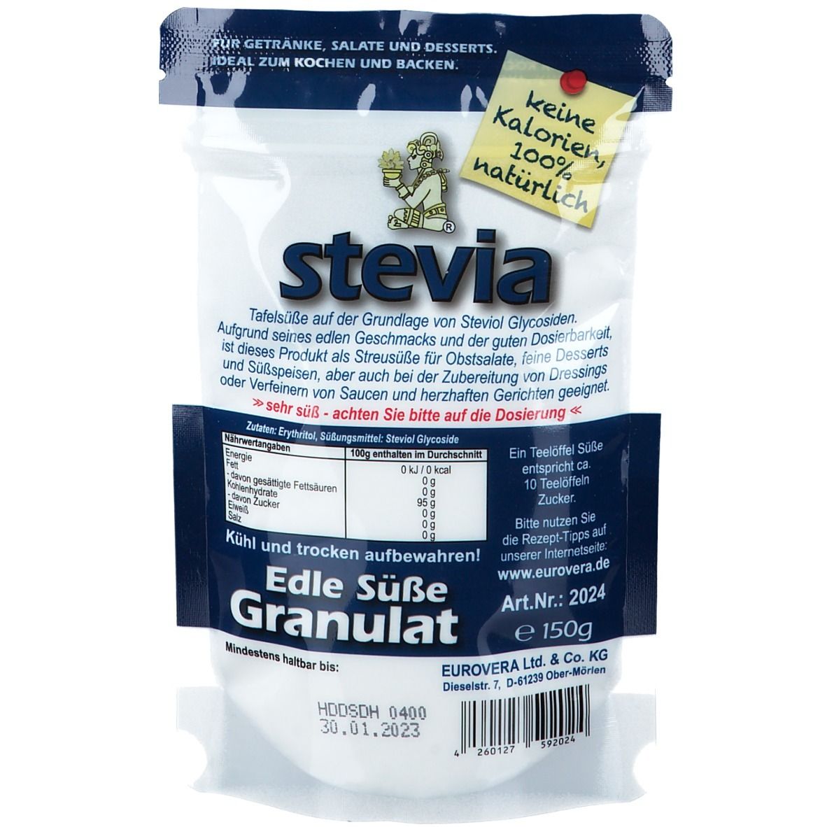 Stevia Edle Süße Granulat