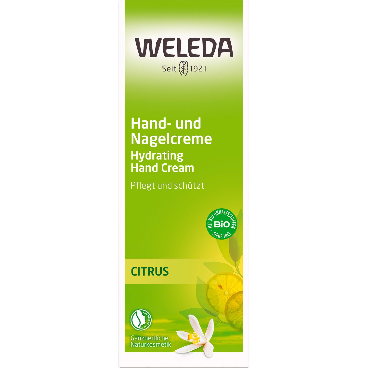 Weleda Citrus Crème pour mains et ongles