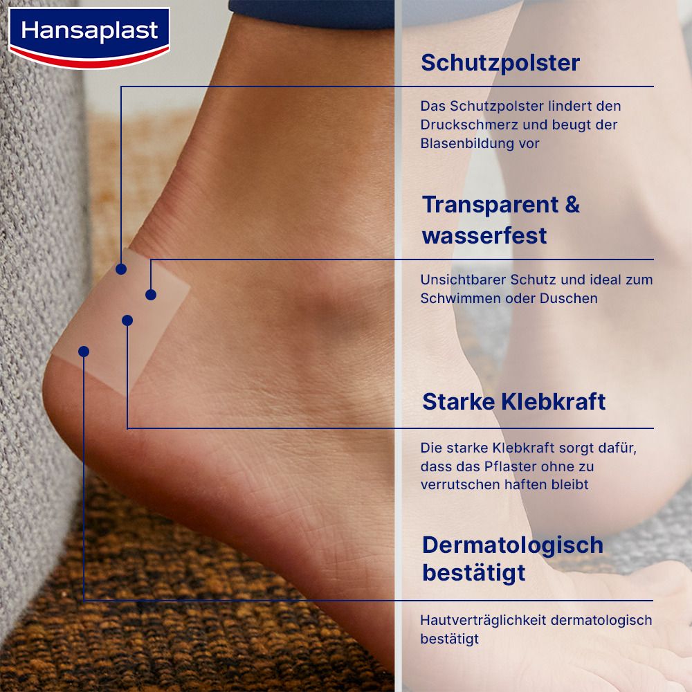 HANSAPLAST Druckstopp transparent.Schutzpolster