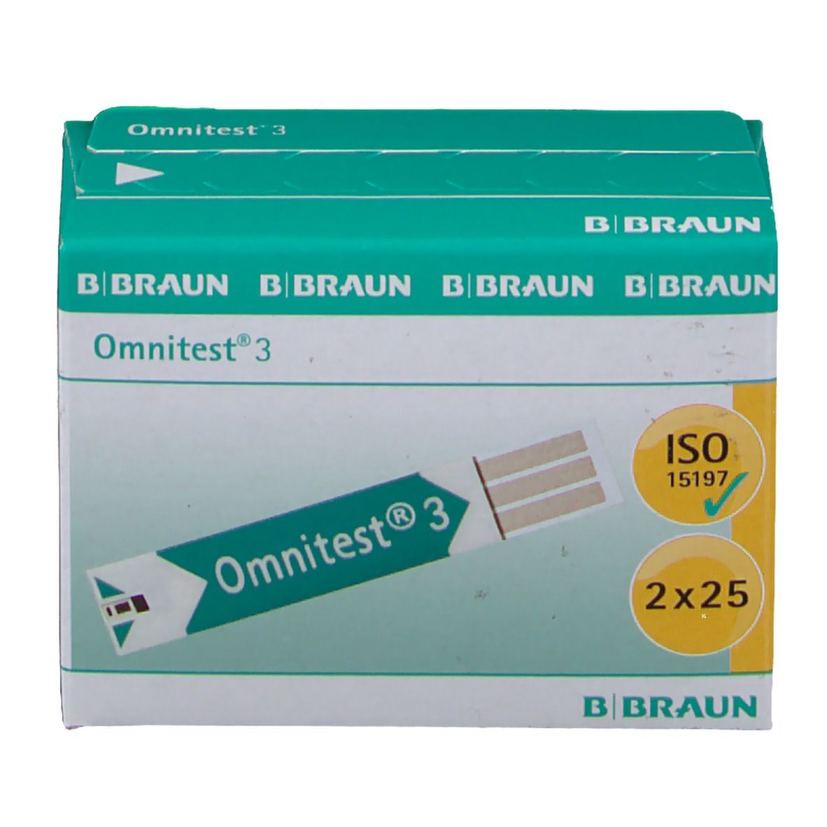 Oxypharm - Set OMNITEST 3 : Lecteur de glycémie + Stylo autopiqueur +  Bandelettes + Lancettes