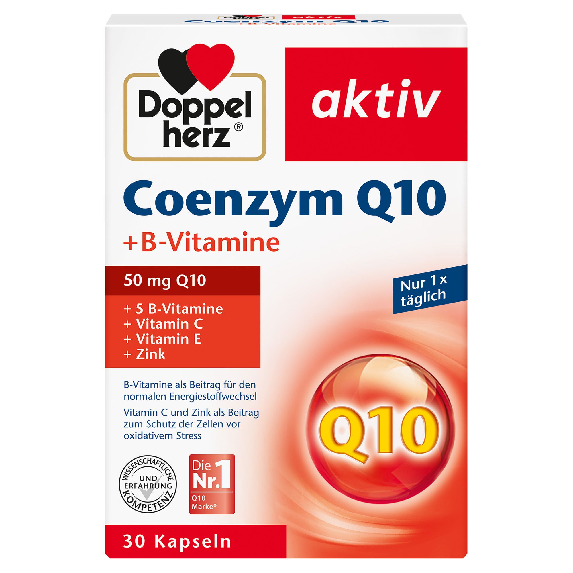 Doppelherz® aktiv Coenzyme Q10 + B-Vitamines