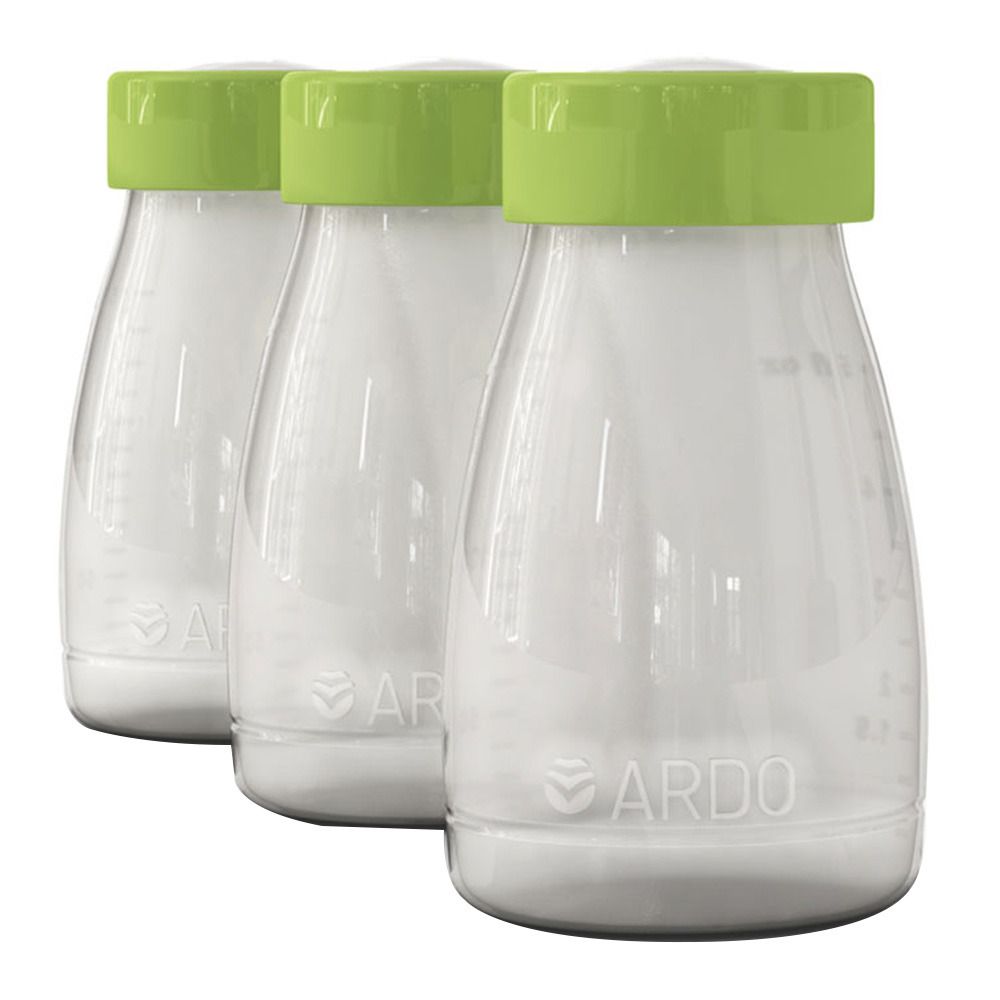 Flacon de stockage de lait maternel en verre, Ardo