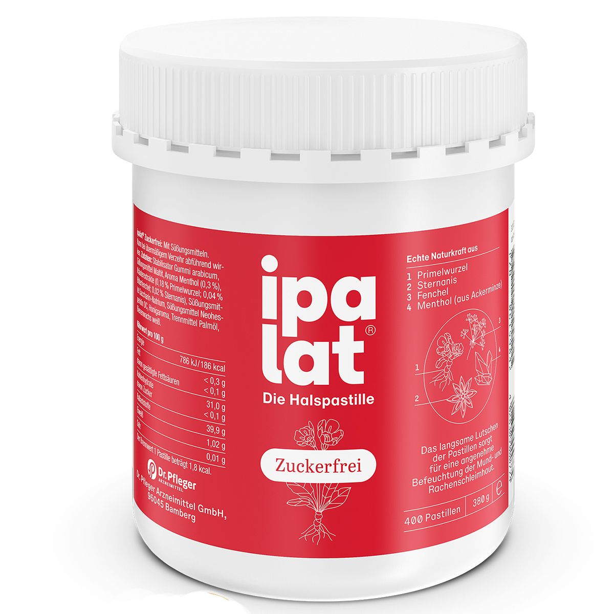 ipalat® Halspastillen zuckerfrei