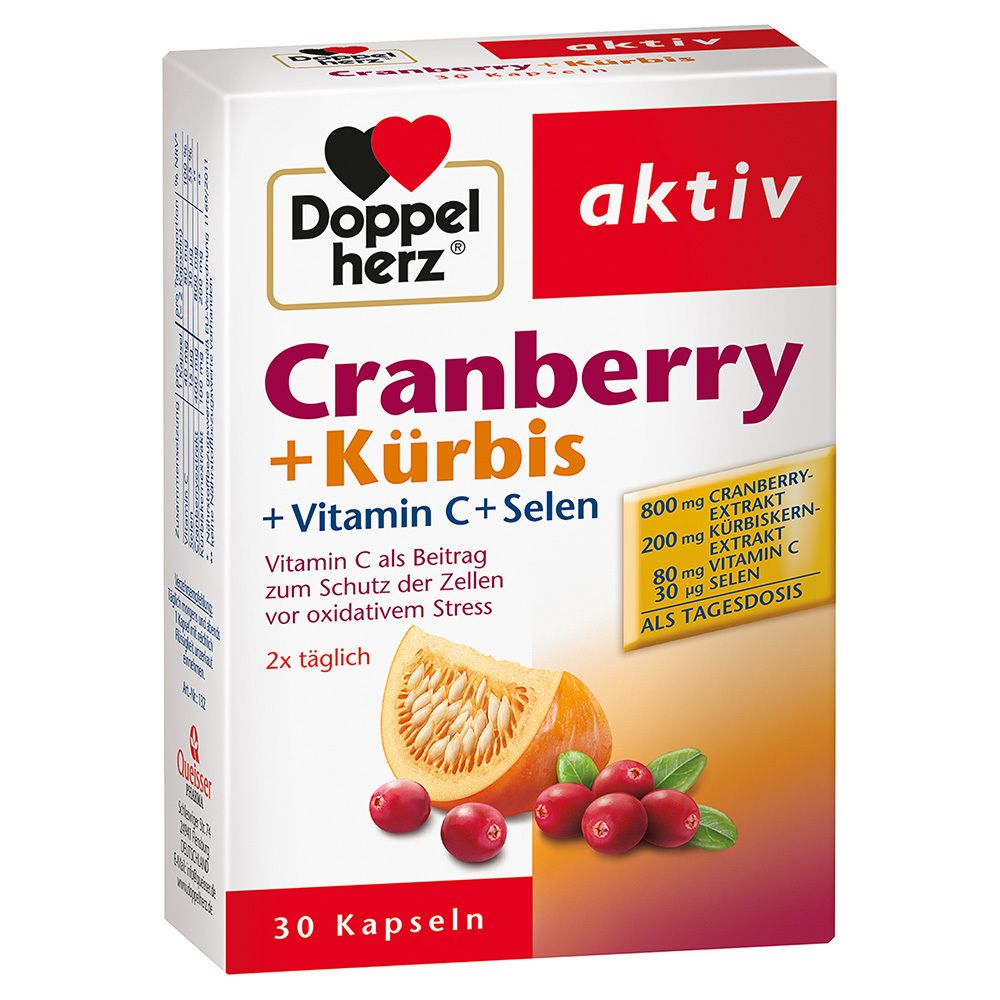 Doppelherz® aktiv Cranberry + Kürbis